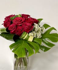 Dramatic Red Roses